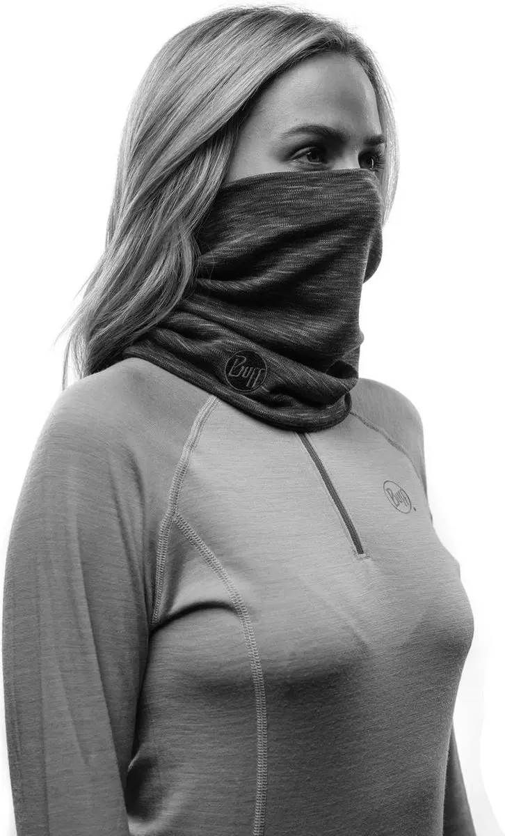 Buff Heavyweight Merino Nekwarmer - One Size - Grijs