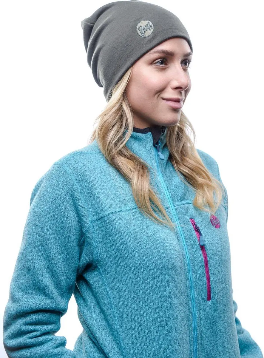 Buff Heavyweight Merino Nekwarmer - One Size - Grijs - afbeelding 6 van 6