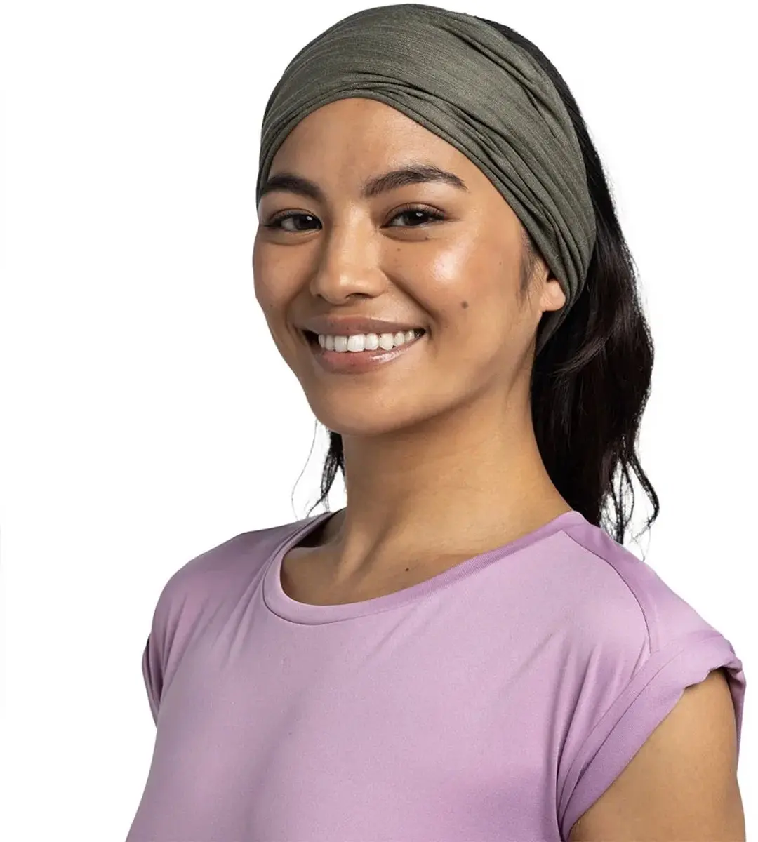 Buff Coolnet UV Nekwarmer Groen - afbeelding 5 van 6