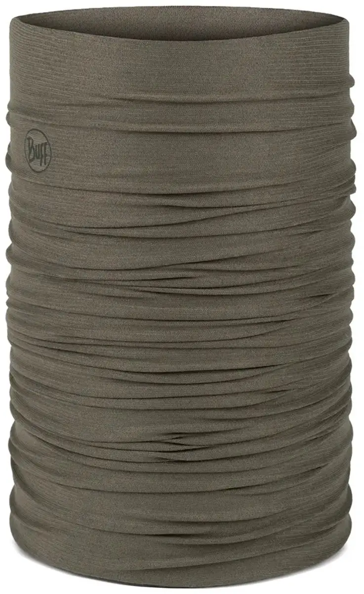 Buff Coolnet UV Nekwarmer Solid Khaki