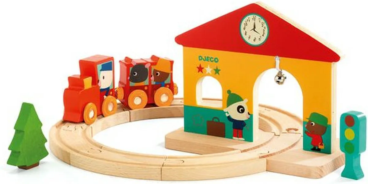 Djeco Minitrain Manipulatiespel 6389