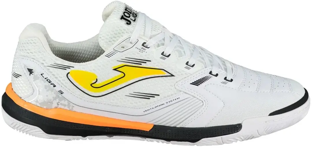 Joma Liga 5 Zaalschoenen Wit EU 42 Man