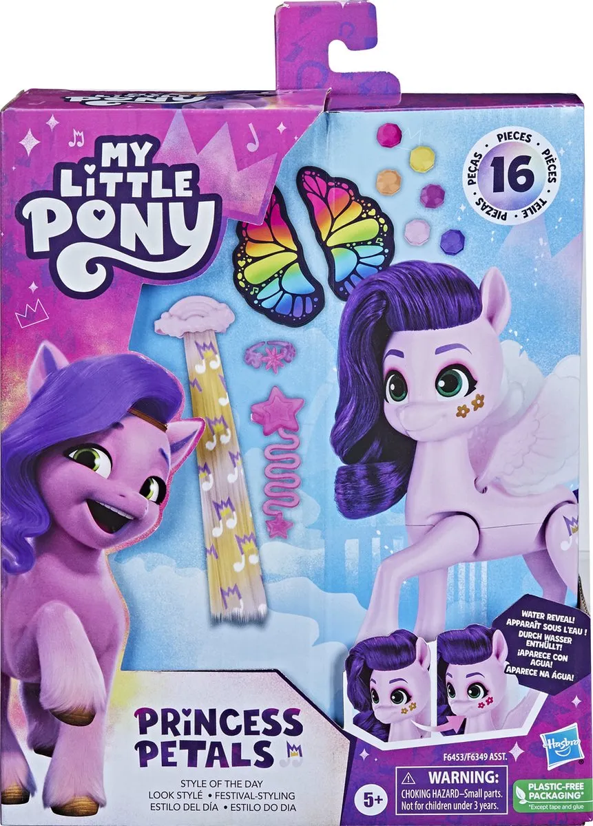 My Little Pony Style Of The Day Petals Speelfiguur F6452 - Princess Petals