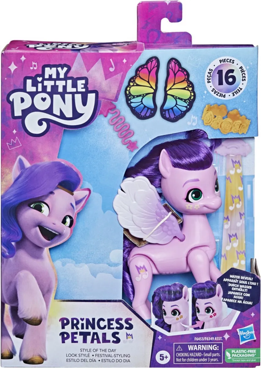 My Little Pony Style Of The Day Petals Speelfiguur F6452 - Princess Petals