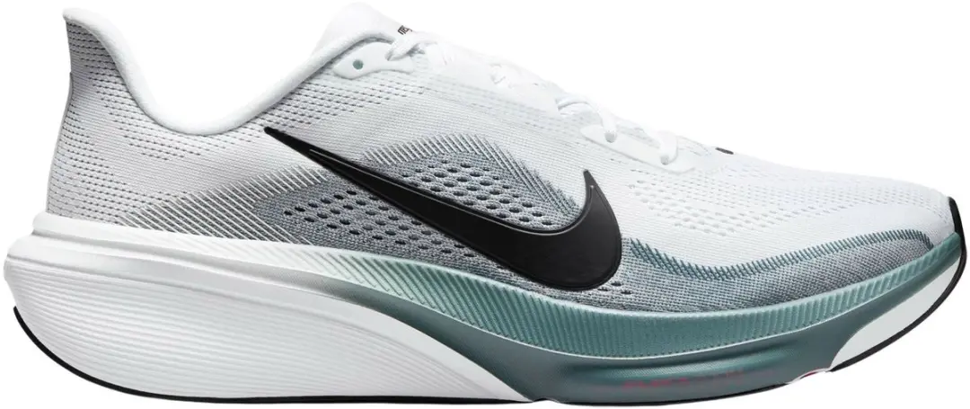 Nike Air Zoom Pegasus 42 Heren - Hardloopschoenen 42.5 - Wit/Grijs/Zwart