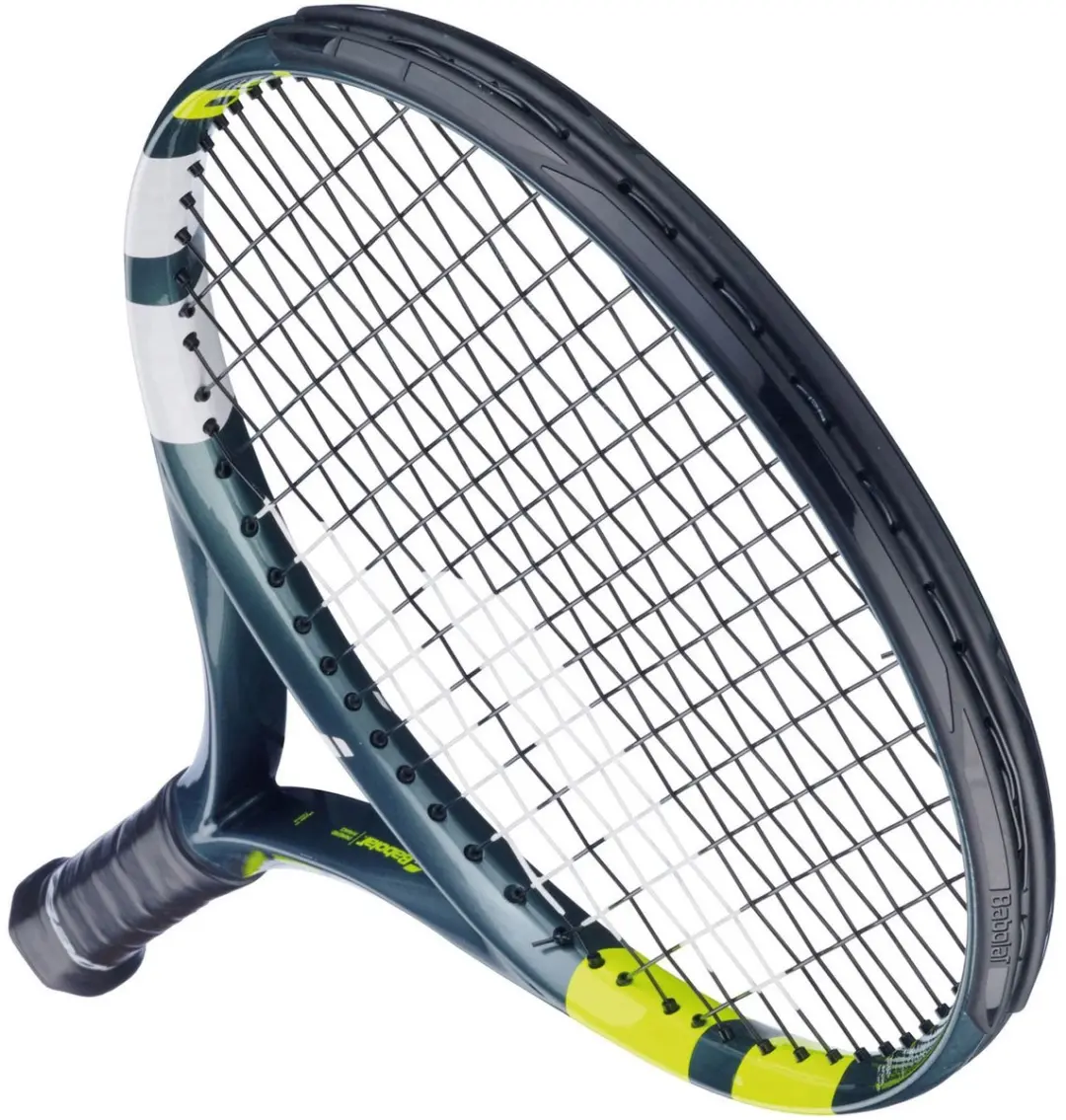 Babolat Aero Junior 25" Tennisracket - Grijs/Geel/Wit