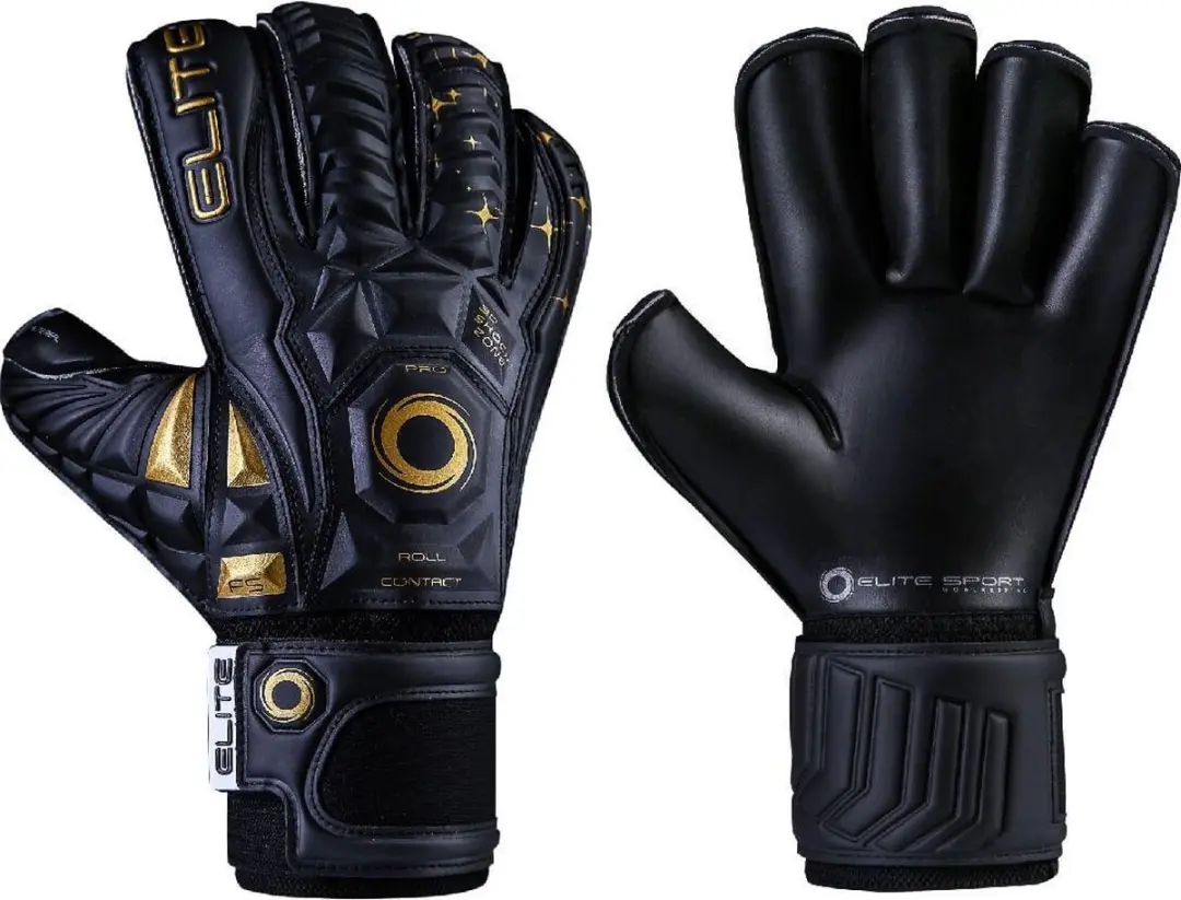Elite Black Real Keepershandschoenen