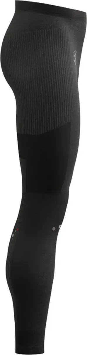 Compressport Winter Running Legging Heren - L - Zwart