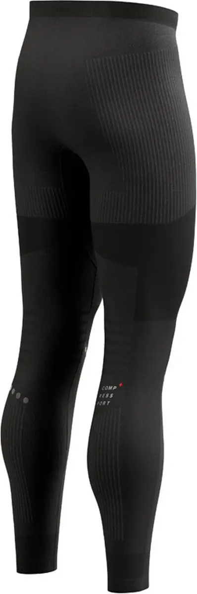 Compressport Winter Running Legging Heren - L - Zwart