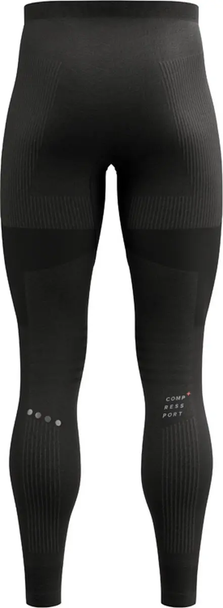 Compressport Winter Running Legging Heren XL - Zwart - afbeelding 6 van 6