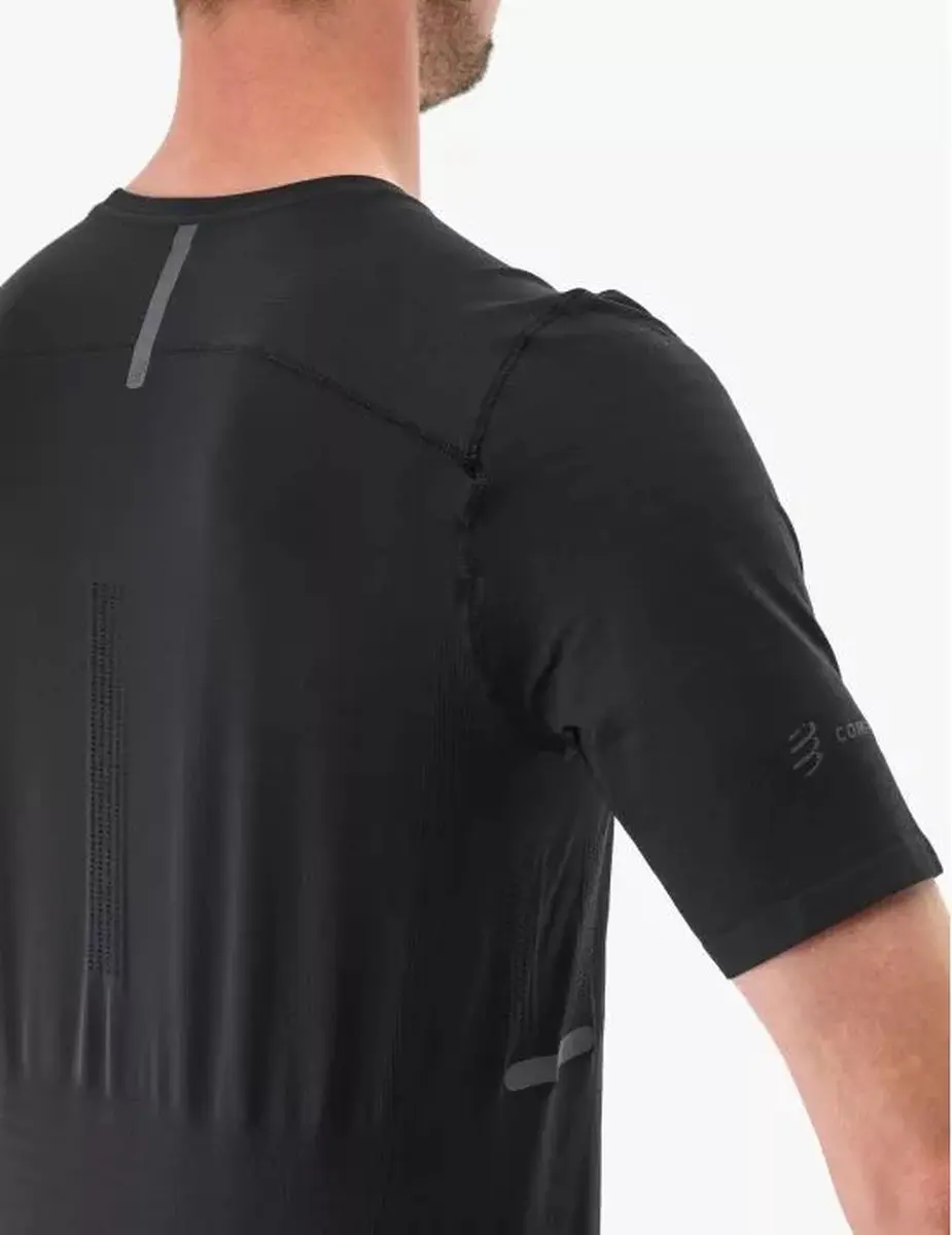 Compressport Pro Racing SS T-shirt - M - Zwart