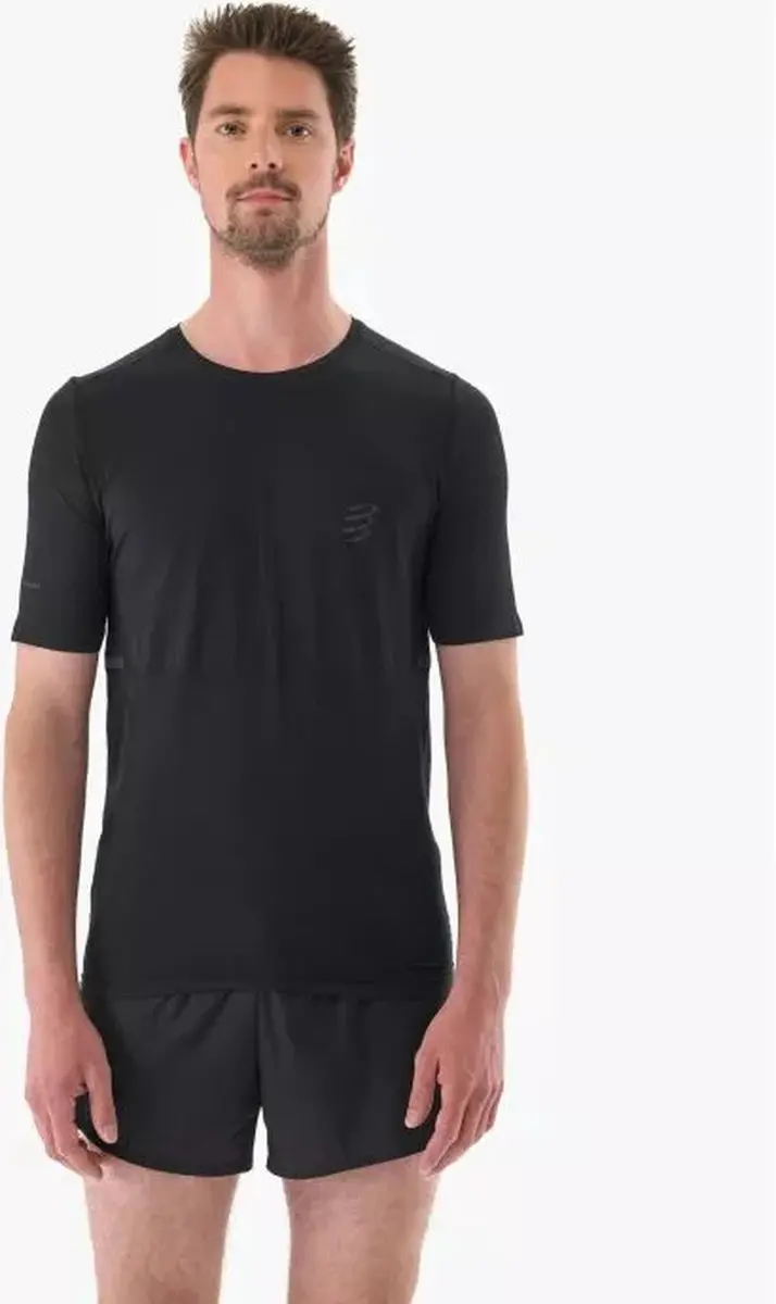 Compressport Pro Racing SS T-shirt - M - Zwart