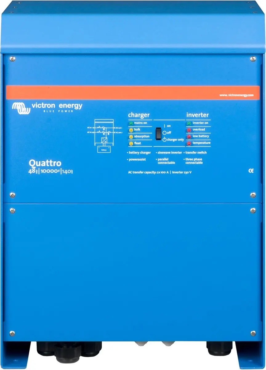 Victron Quattro Combinatie Quattro 48/10000/140-100/100