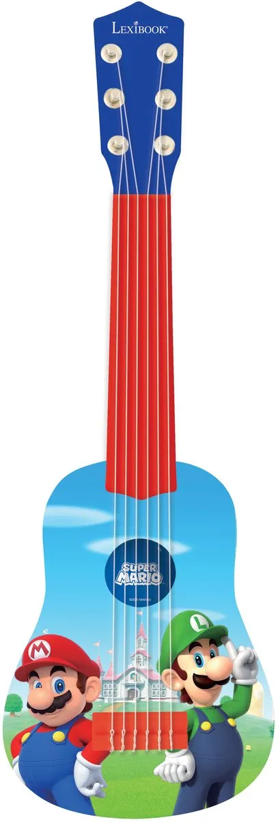 Nintendo Super Mario Gitaar - Blauw