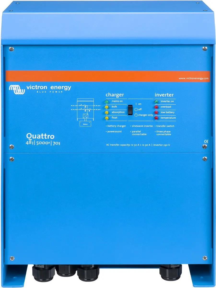 Victron Quattro Combinatie Quattro 48/5000/70-100/100