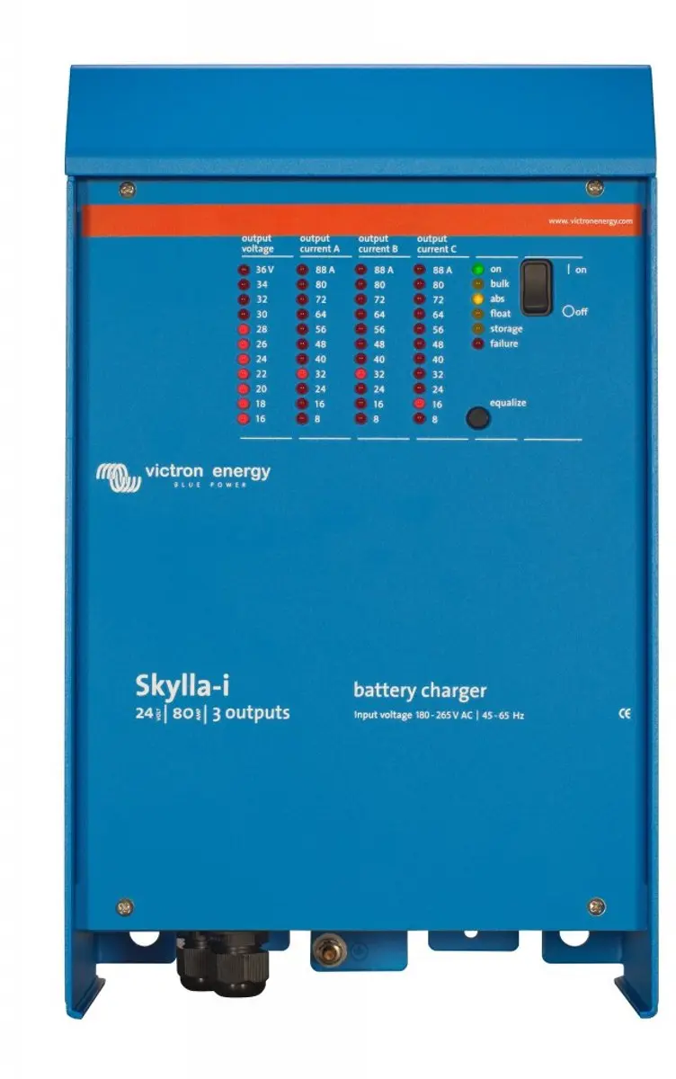 Victron Skylla-i 24/80 (3) 230V Laadapparaat - Standaard