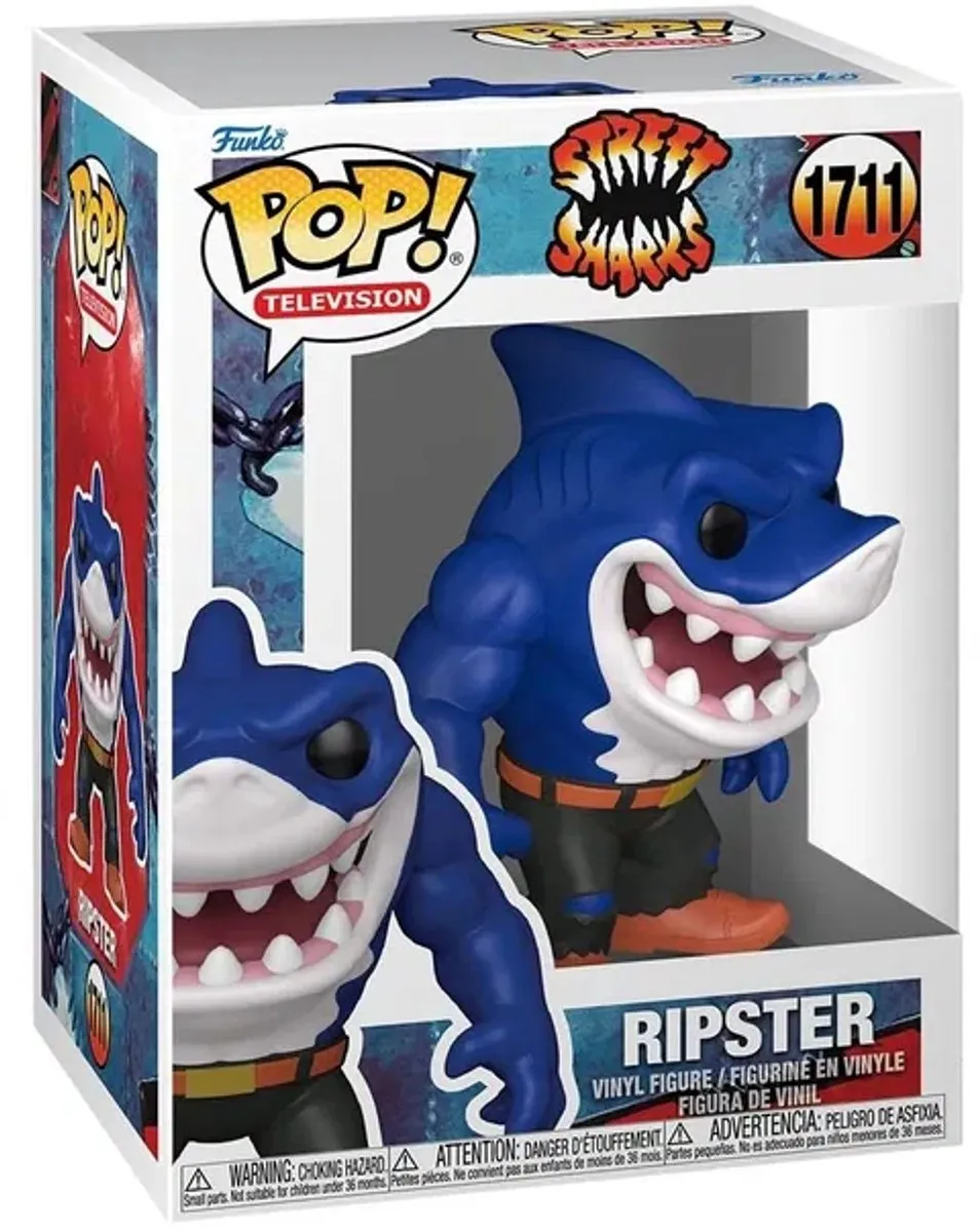 Funko POP! Street Sharks Ripster - Multicolor - afbeelding 3 van 3