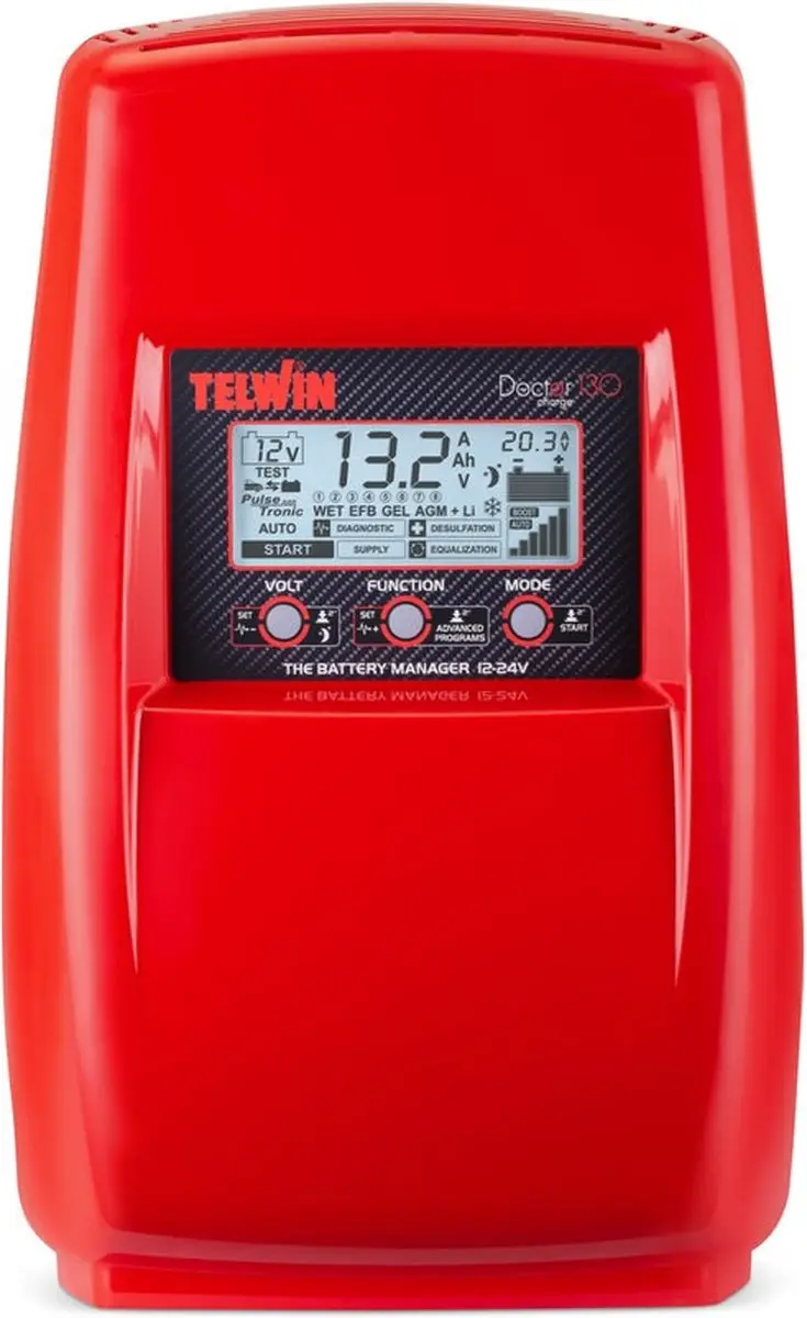 Telwin Doctor Charge 130 Automatische Batterijlader - 1100-2300W