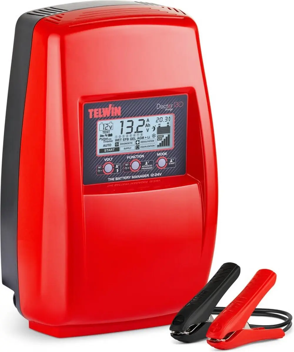 Telwin Doctor Charge 130 Automatische Batterijlader - 1100-2300W
