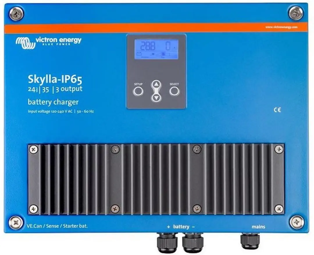 Victron Skylla-IP65 24/35 (3) Laadapparaat - Blauw