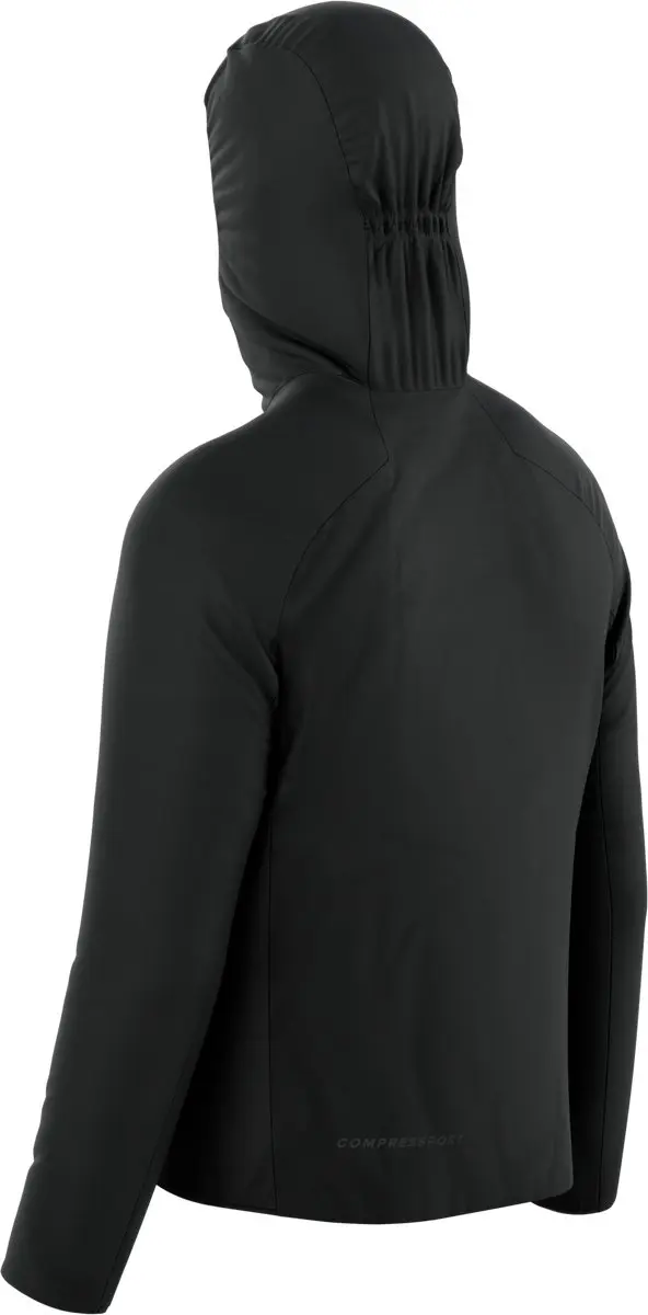 Compressport Into The Wool Jacket M 2.0 - L - Zwart - afbeelding 6 van 6