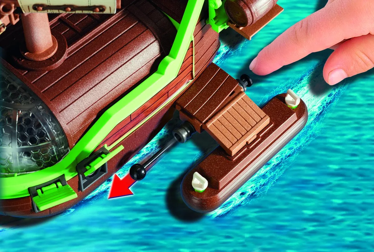 Playmobil Galjoen Kameleon 9000 - Bruin - afbeelding 6 van 6
