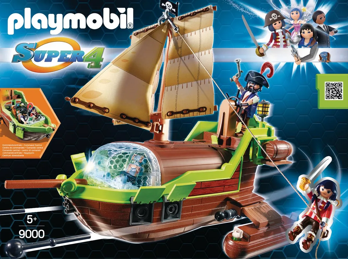 Playmobil Galjoen Kameleon 9000 - Bruin - afbeelding 2 van 6