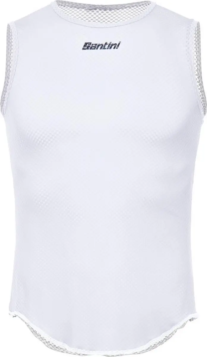 Santini Lieve Sleeveless Ondershirt Wit