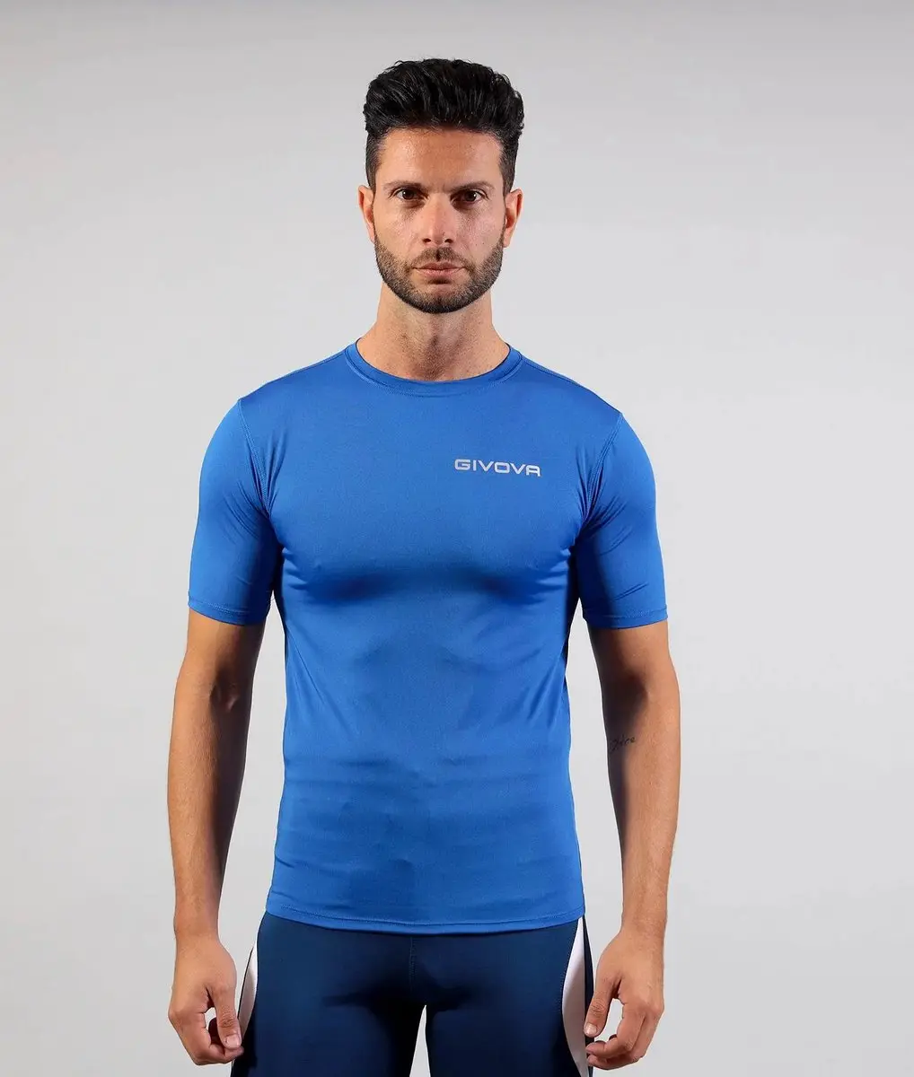 Givova Corpus 2 Heren T-shirt - XXL - Blauw - afbeelding 4 van 6