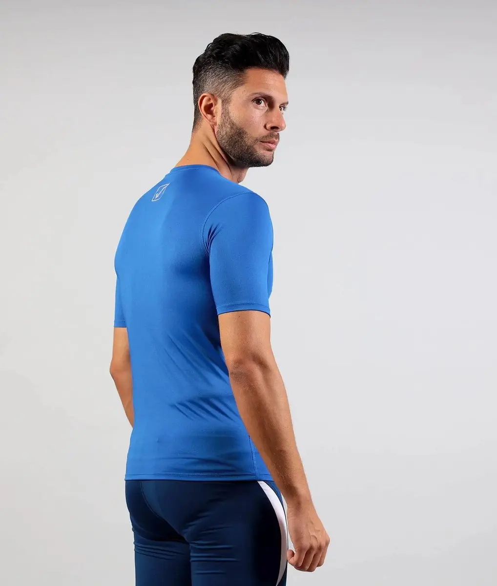 Givova Corpus 2 Heren T-shirt - XXL - Blauw - afbeelding 5 van 6