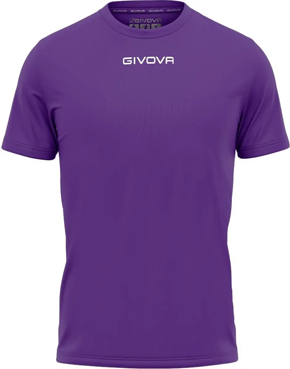 Givova One Microforata Sportshirt - M - Paars - afbeelding 2 van 2