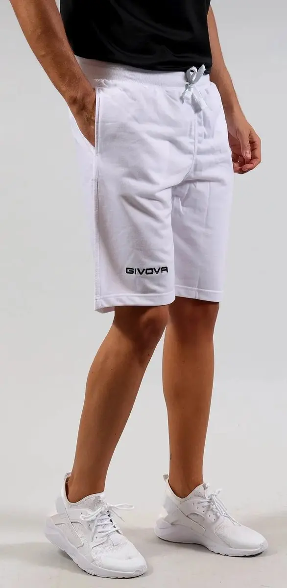 Givova Friend Sportbermuda XXL - Wit - afbeelding 3 van 4