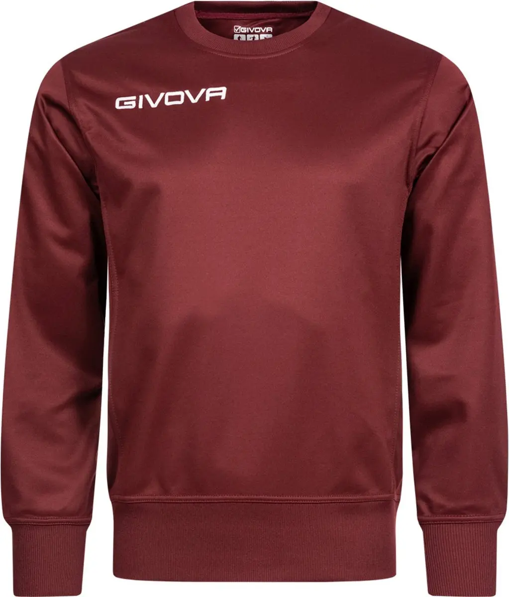 Givova Polarfleece Sportsweatshirt - Bordeaux - XXL - afbeelding 2 van 6