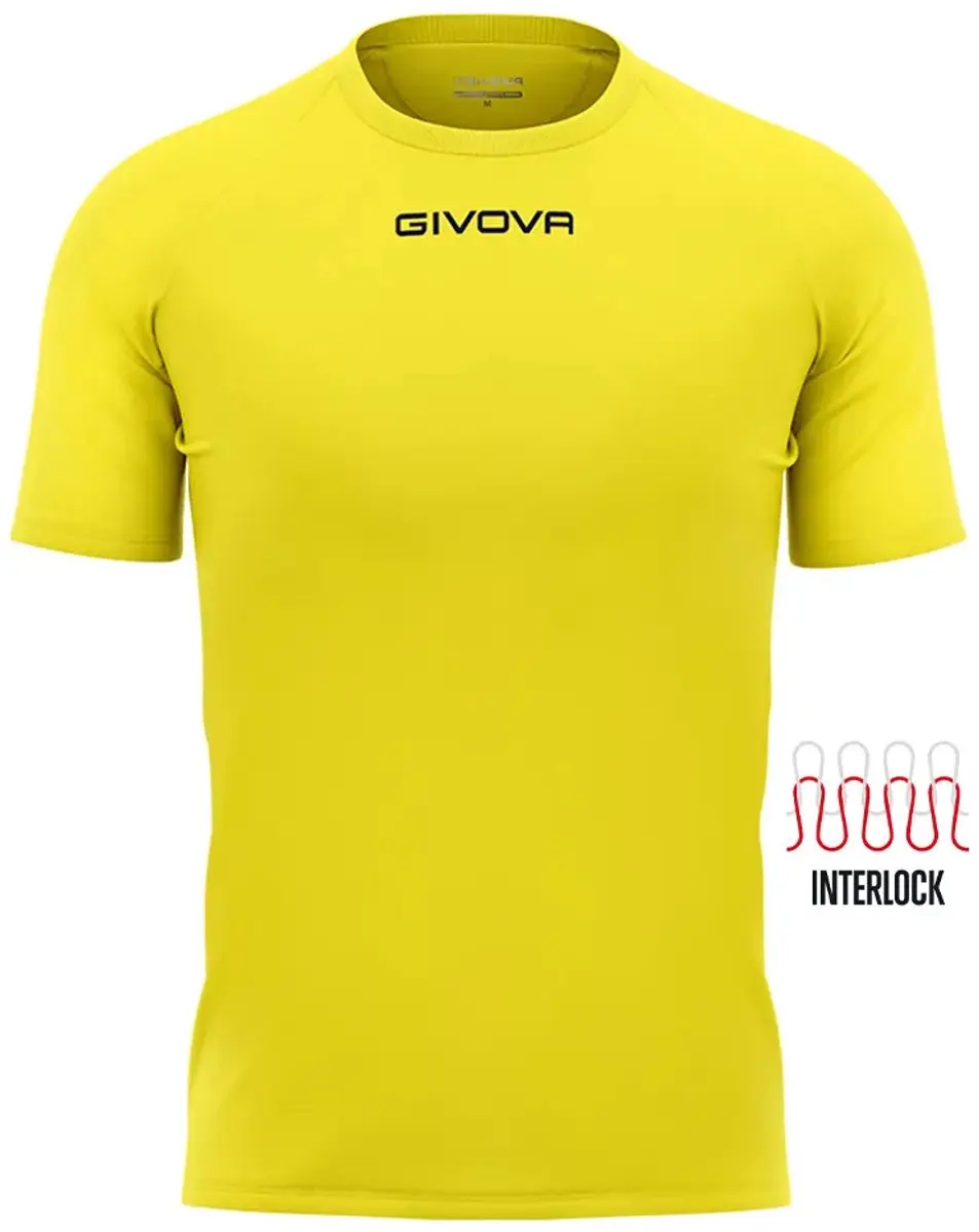 Givova Capo Sportshirt - Geel - M