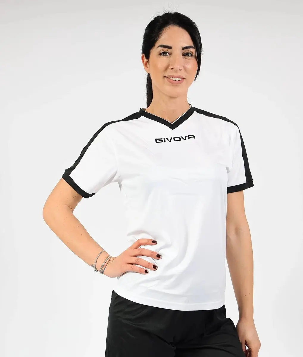 Givova Revolution Sport-T-shirt - XXL - Wit - afbeelding 2 van 3