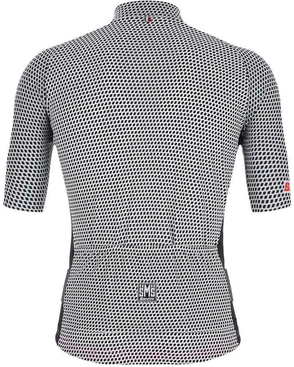 Santini Karma Kite Fietsshirt Korte mouwen - XS - Zwart