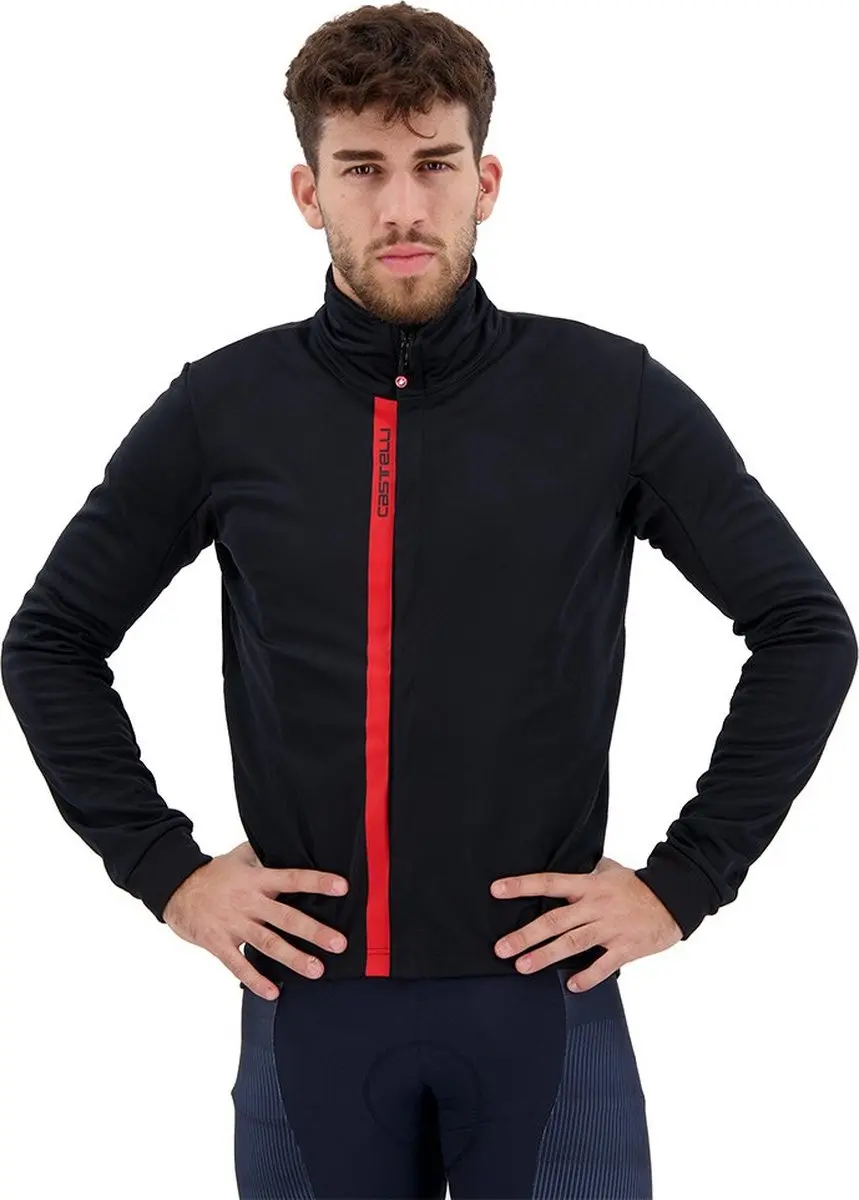 Castelli Entrata Gore-tex Infinium™ Windstopper® Jas Grijs S Man