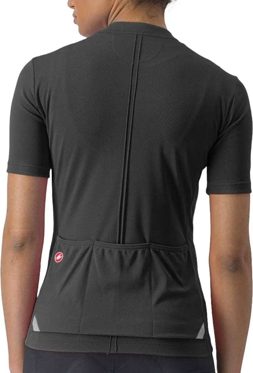 Castelli Anima 4 Fiets shirt LIGHT BLACK - XL