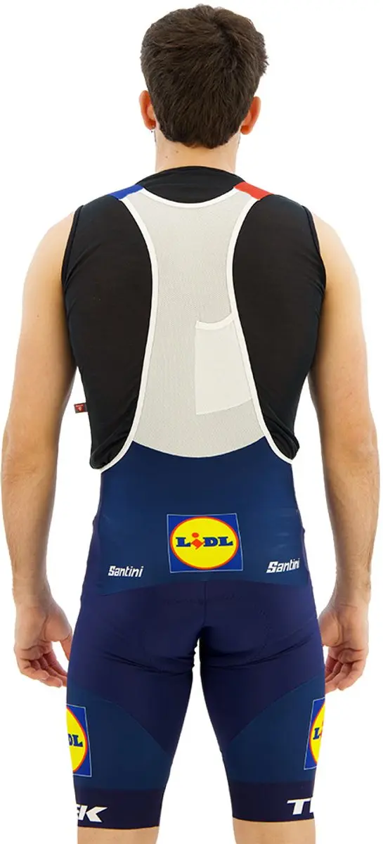 Santini Team Original Lidl-trek 2025 Fietsbroek - XS - Navy Marine
