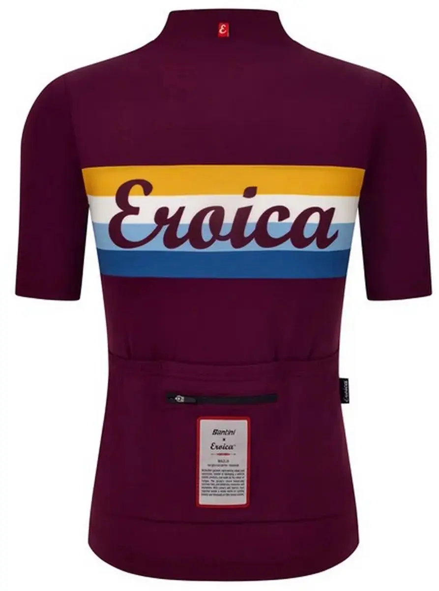 Santini Eroica Timo Wielertrui - S - Paars