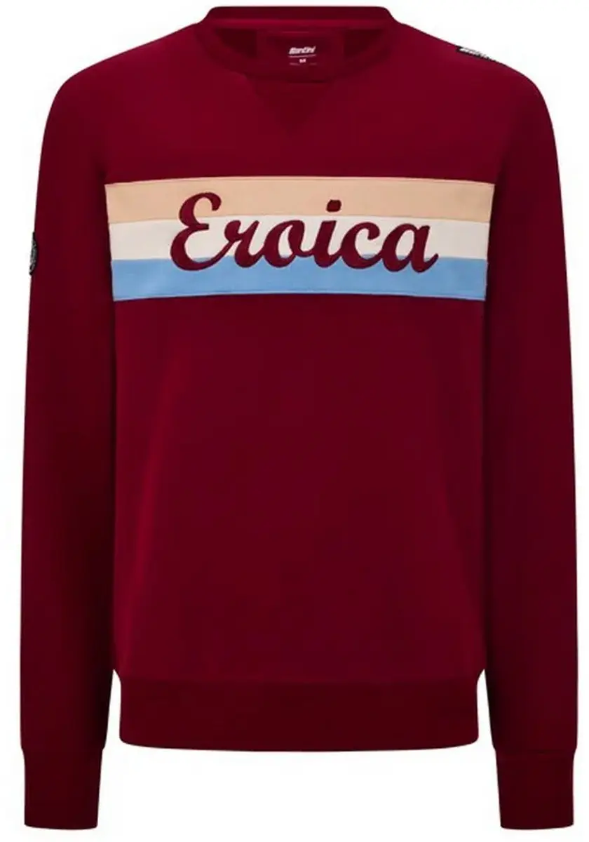 Santini Eroica Timo Sweatshirt Rood L