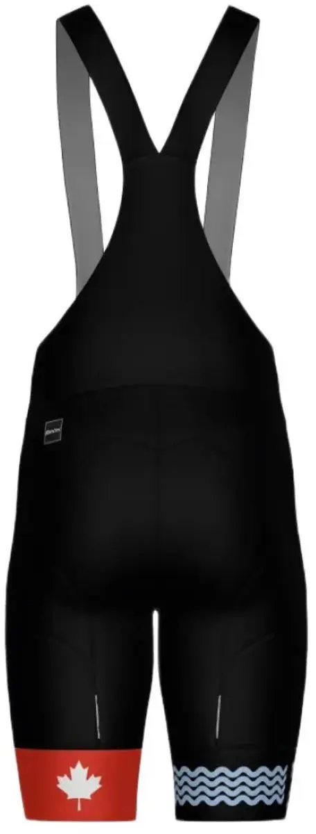 Santini 2026 UCI Montreal Fietsbroek - Zwart L