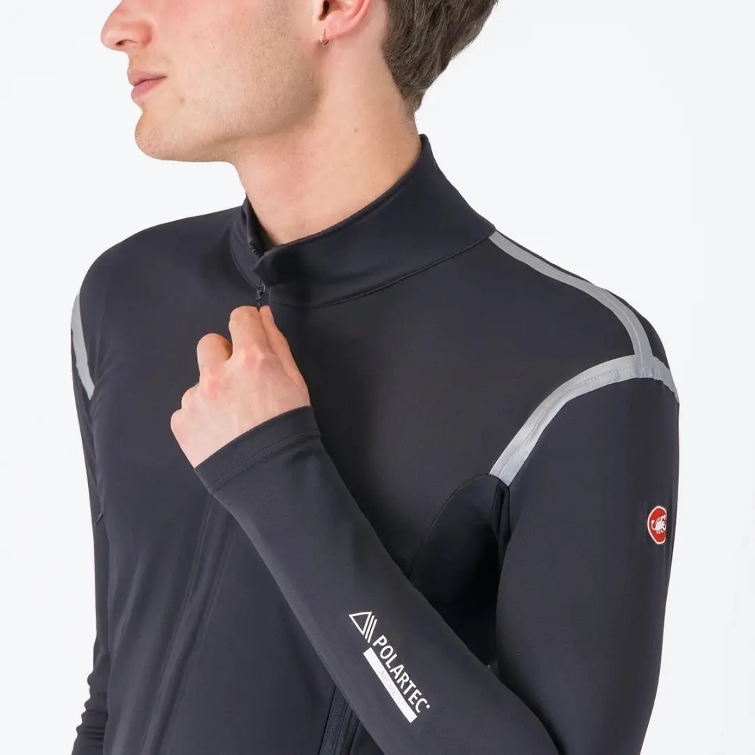 Castelli Perfetto RoS 3 Jas - Lichtzwart/Grijszilver - XL - afbeelding 4 van 6