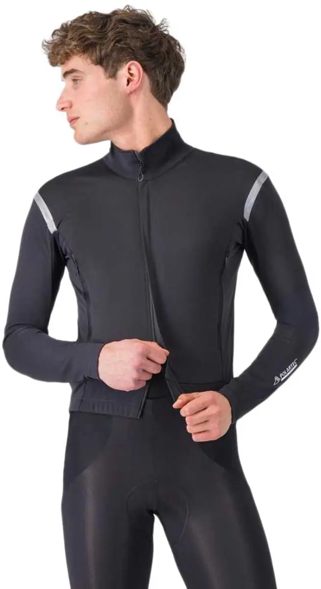 Castelli PERFETTO RoS 3 JACKET LIGHT BLACK/SILVER REFLEX