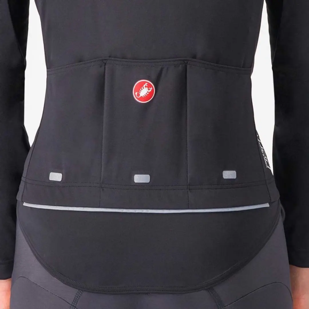Castelli Perfetto RoS 3 W Jacket - M - Light Black/Grey