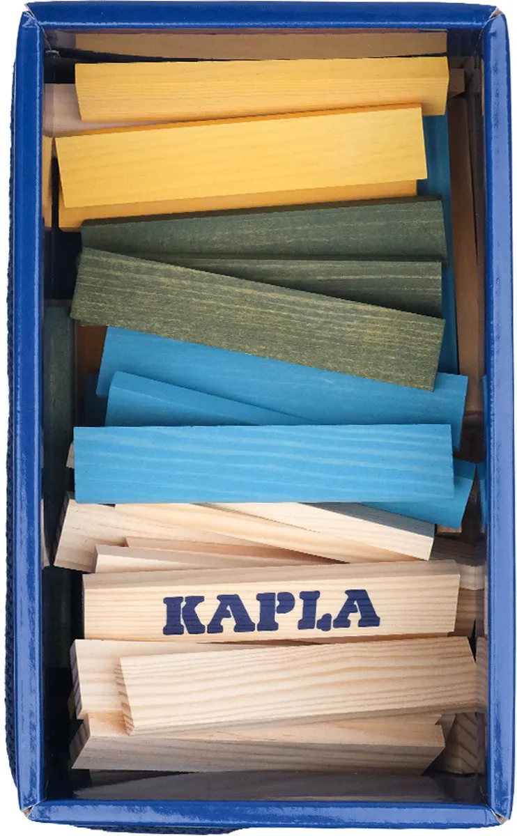 KAPLA Barrel Constructiespeelgoed 120 Stuks - Meerkleurig