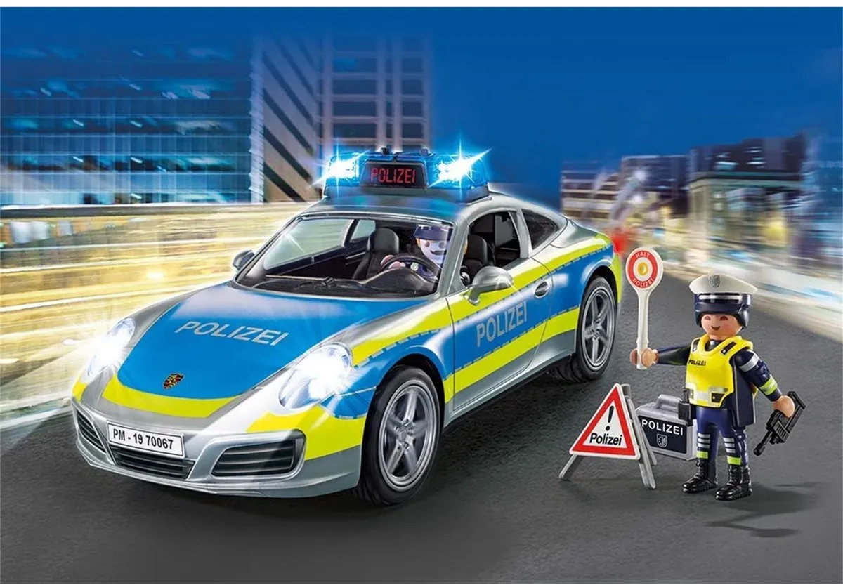 Playmobil Porsche 911 Carrera 4S Politie 70067