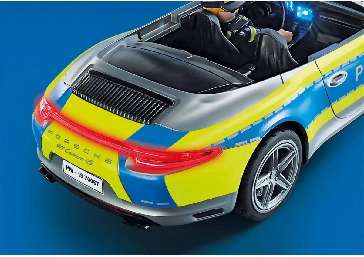 Playmobil Porsche 911 Carrera 4S Politie 70067 - afbeelding 6 van 6