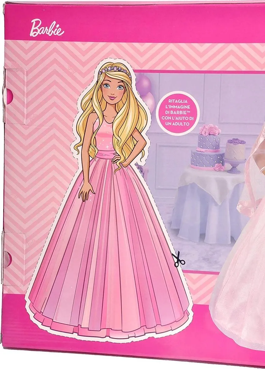 Barbie Verkleedjurk Rood - Maat 10 jaar