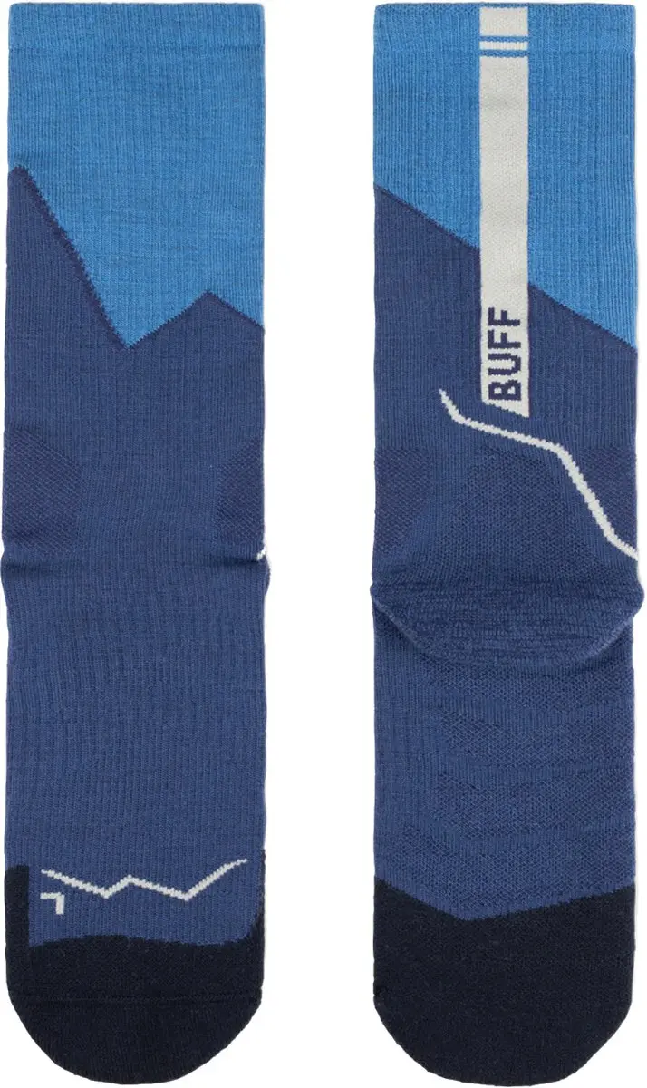 Buff Merino Mw Crewsokken - Blauw - EU 39-41 - afbeelding 5 van 6